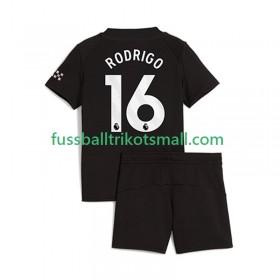 Fußballtrikots Manchester City Rodrigo Hernandez 16 Kinder 2025-2026 Kurzarm Auswärts-trikot kaufen